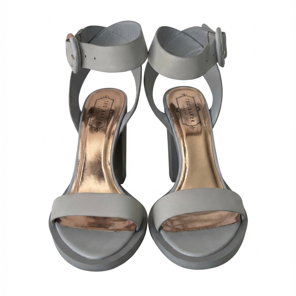 Ted Baker Elegant Gray Heels - Picture 2 of 11